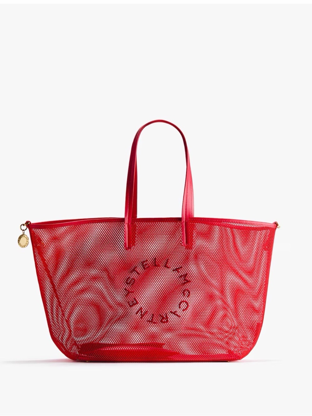 Stella McCartney Red Mesh Tote Bag x H&M